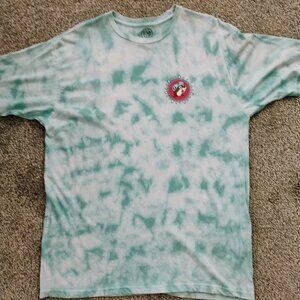 Buc-ee's Green Tie Dyed T-Shirt X-Large, Soft, Gently Worn Condition!